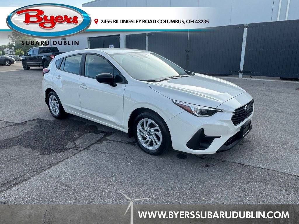 Certified Used 2024 White Subaru Base image 1