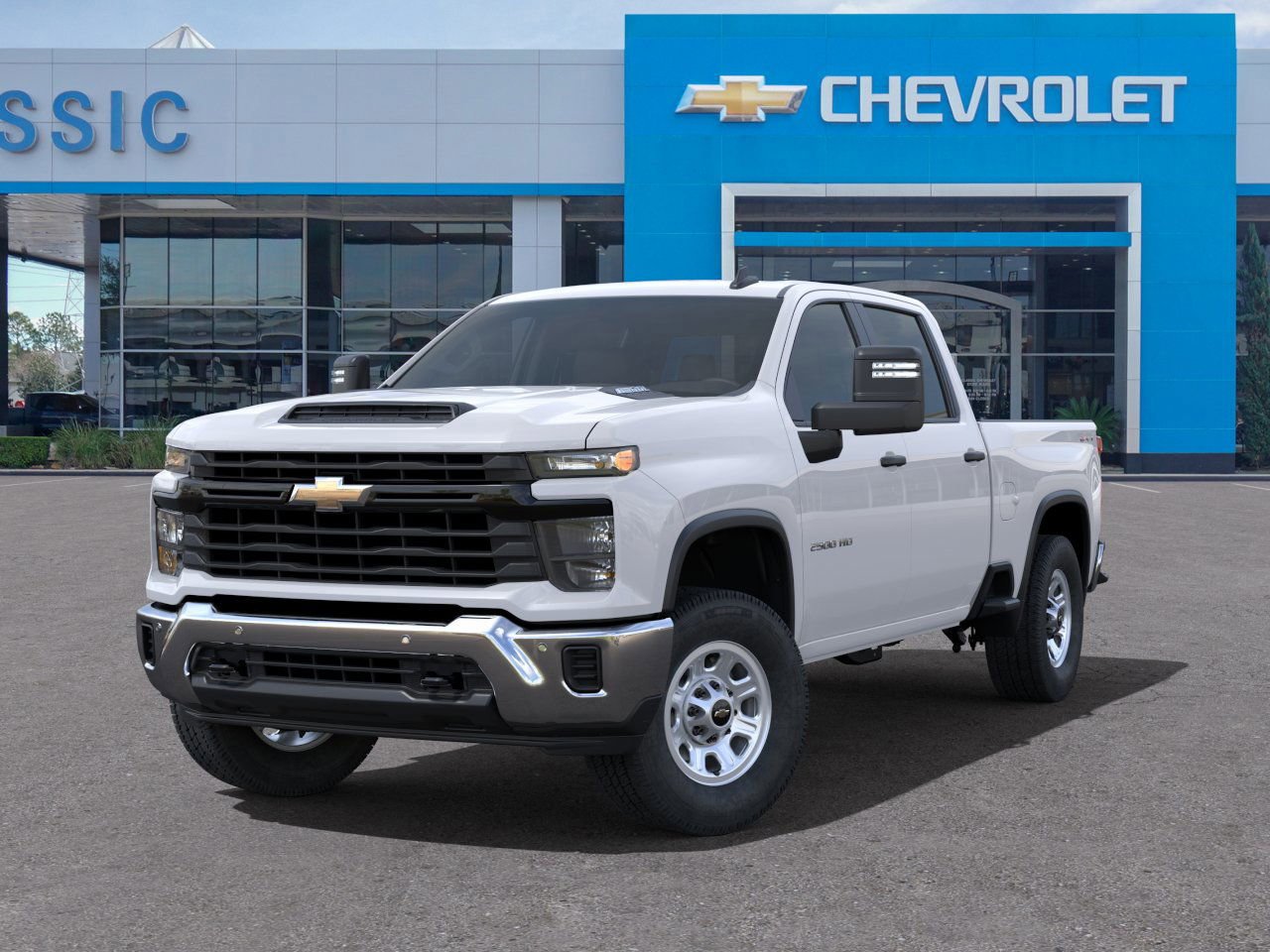 2025 Chevrolet Silverado 2500 HD WT White at Classic Elite Chevrolet Hwy 6