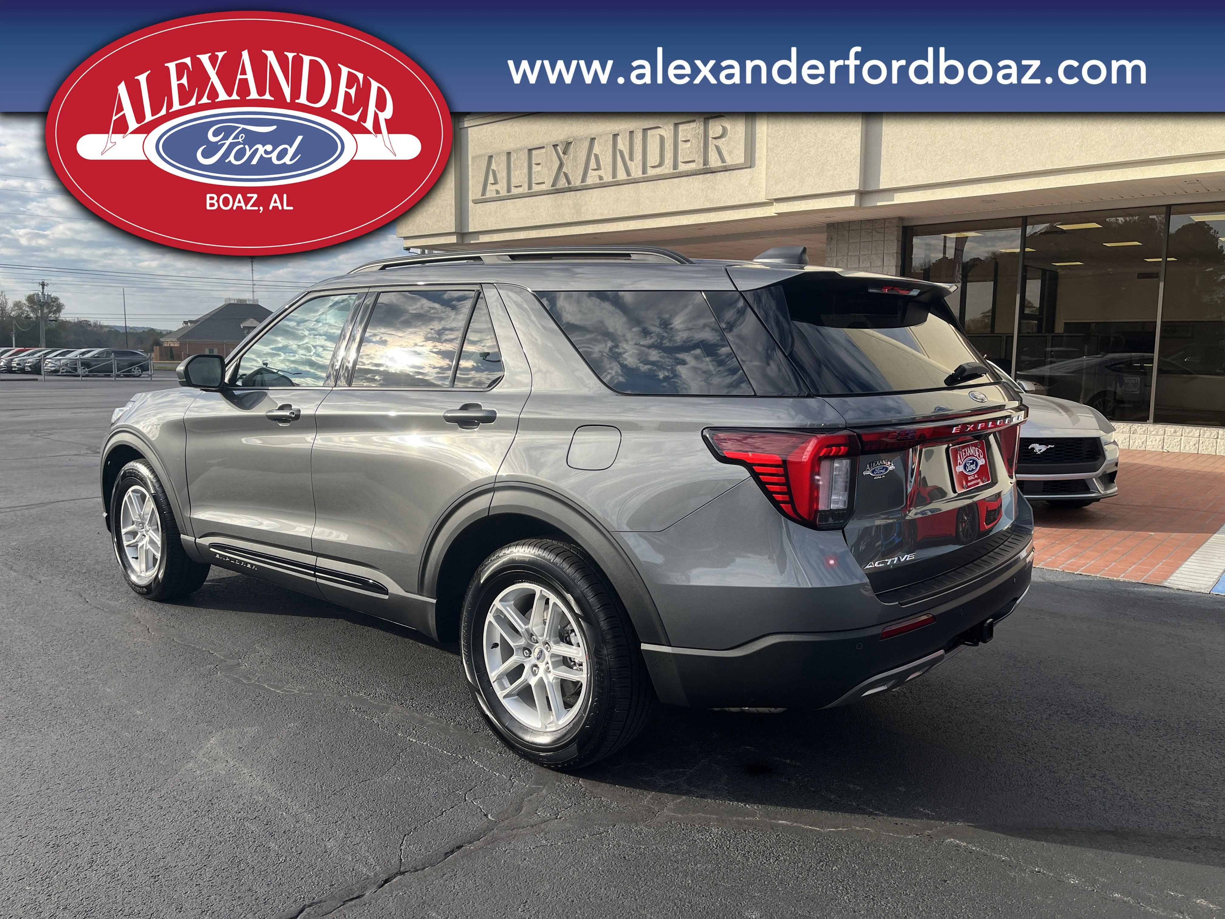 New 2026 Carbonized Gray Metallic Ford Active image 2