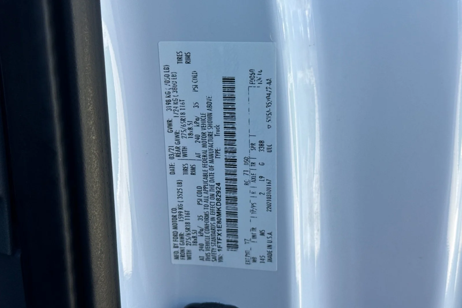 Certified Used 2021 White Ford XLT image 26