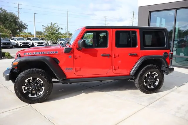 Used 2024 Red Clearcoat Jeep Rubicon 4xe image 7