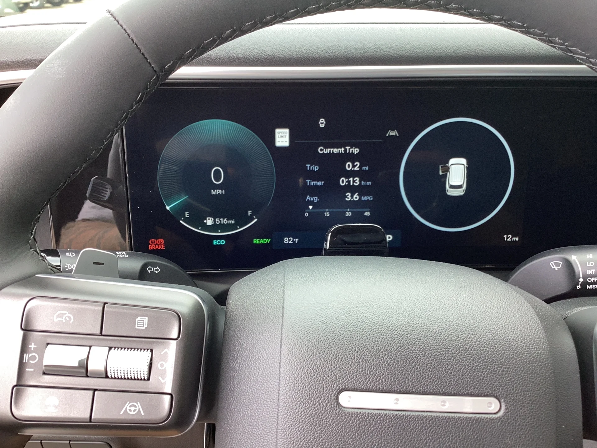 New 2026 Creamy White Pearl Hyundai SEL 8P image 13