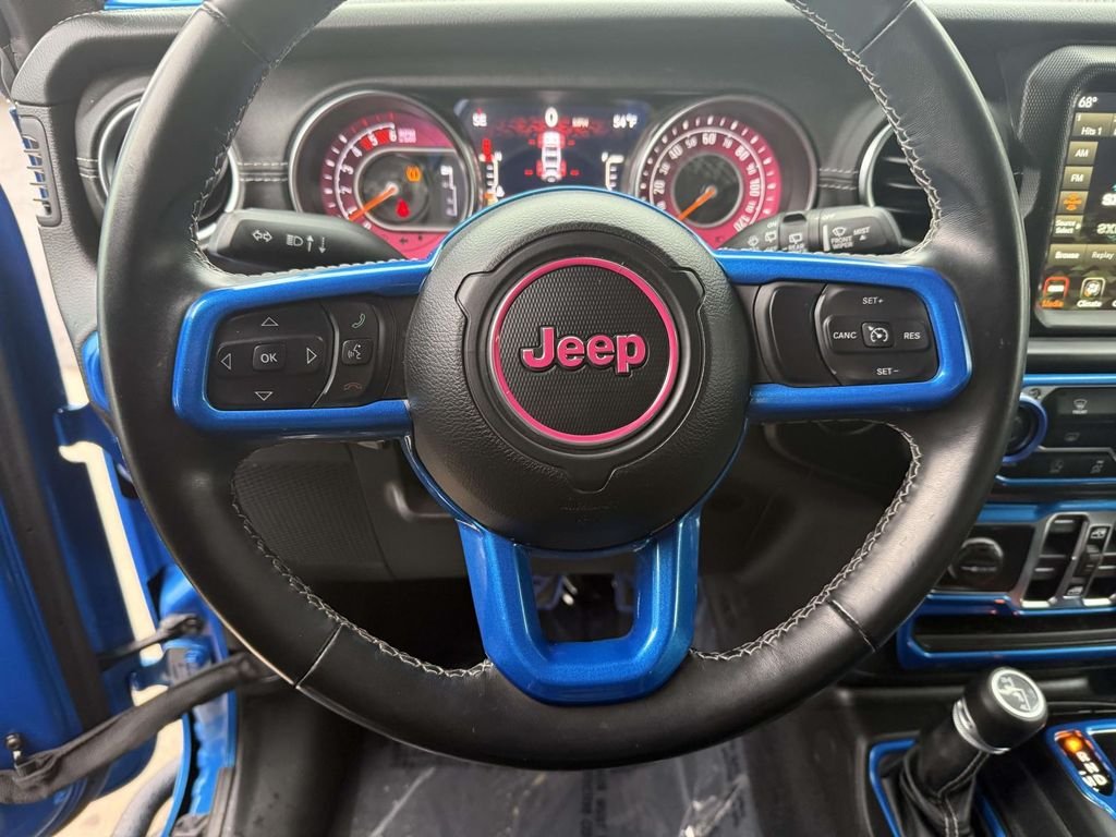 Used 2022 Blue Jeep Unlimited Sahara image 20