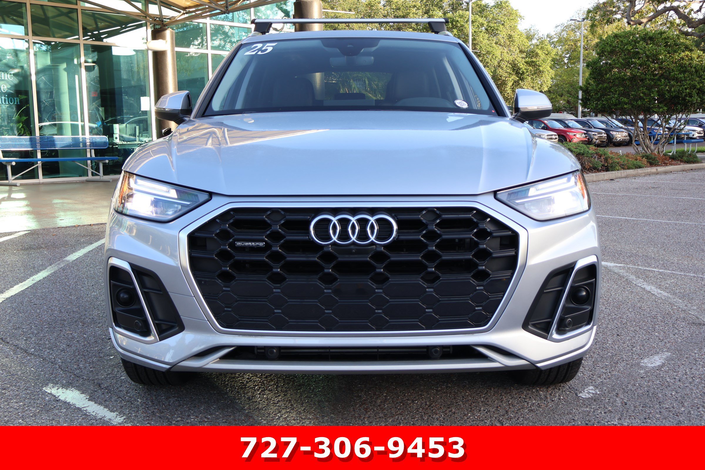 Used 2025 Florett Silver Metallic Audi S line Premium Plus image 8