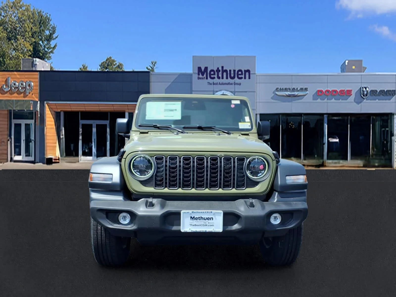 New 2026 Bright White Clearcoat Jeep Willys image 2