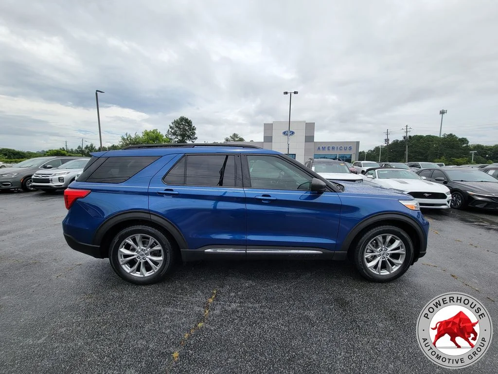 Used 2021 Blue Ford XLT image 6