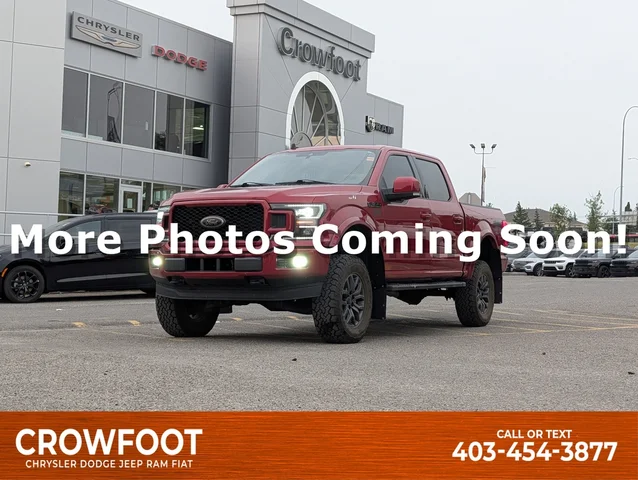 2020 Ford F-150 LARIAT - - 4WD - 502A Grp - 5.0L V-8 - Twin Panel Sunroof - Black Pkg - B&O Audio - Leather & More!