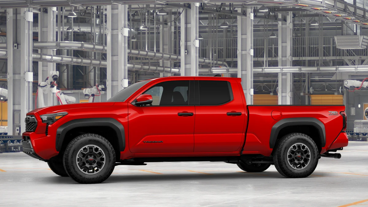 New 2026 Supersonic Red Toyota TRD Off-Road image 3