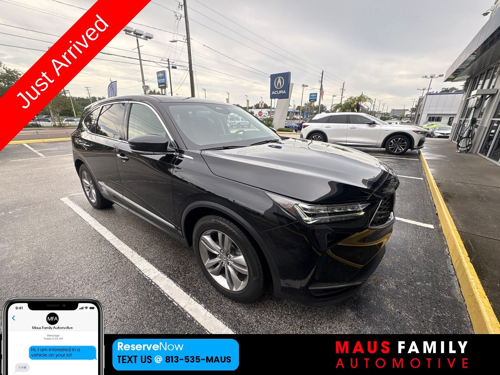Used 2025 Black Acura Base image 1