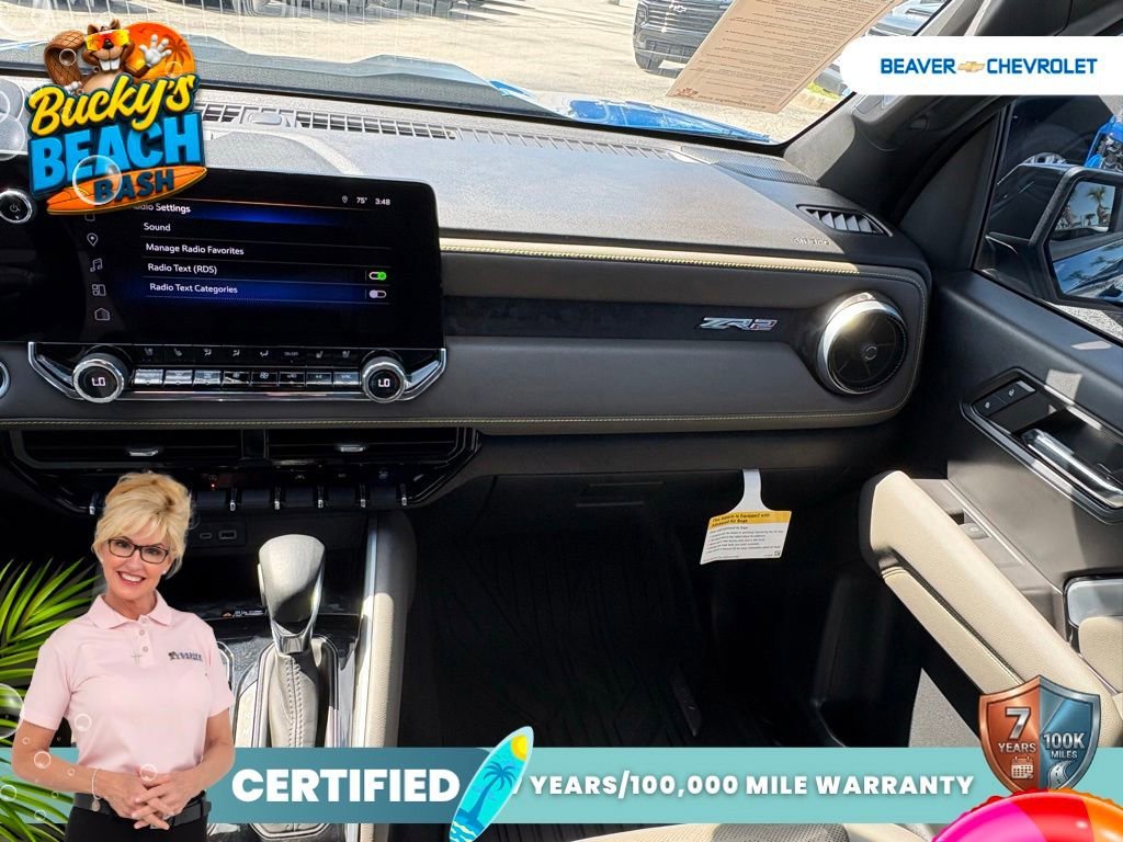 Used 2024 Glacier Blue Metallic Chevrolet ZR2 image 16