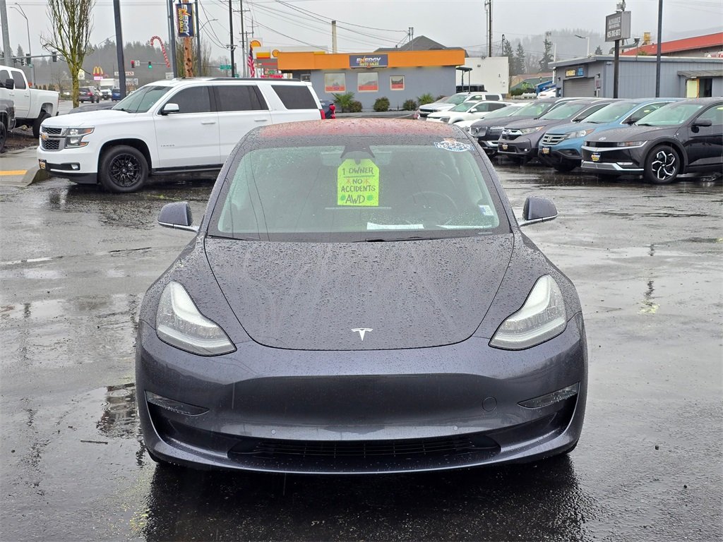 Used 2018 Tesla Model 3 Long Range Dual Motor with VIN 5YJ3E1EB6JF113811 for sale in North Bend, WA