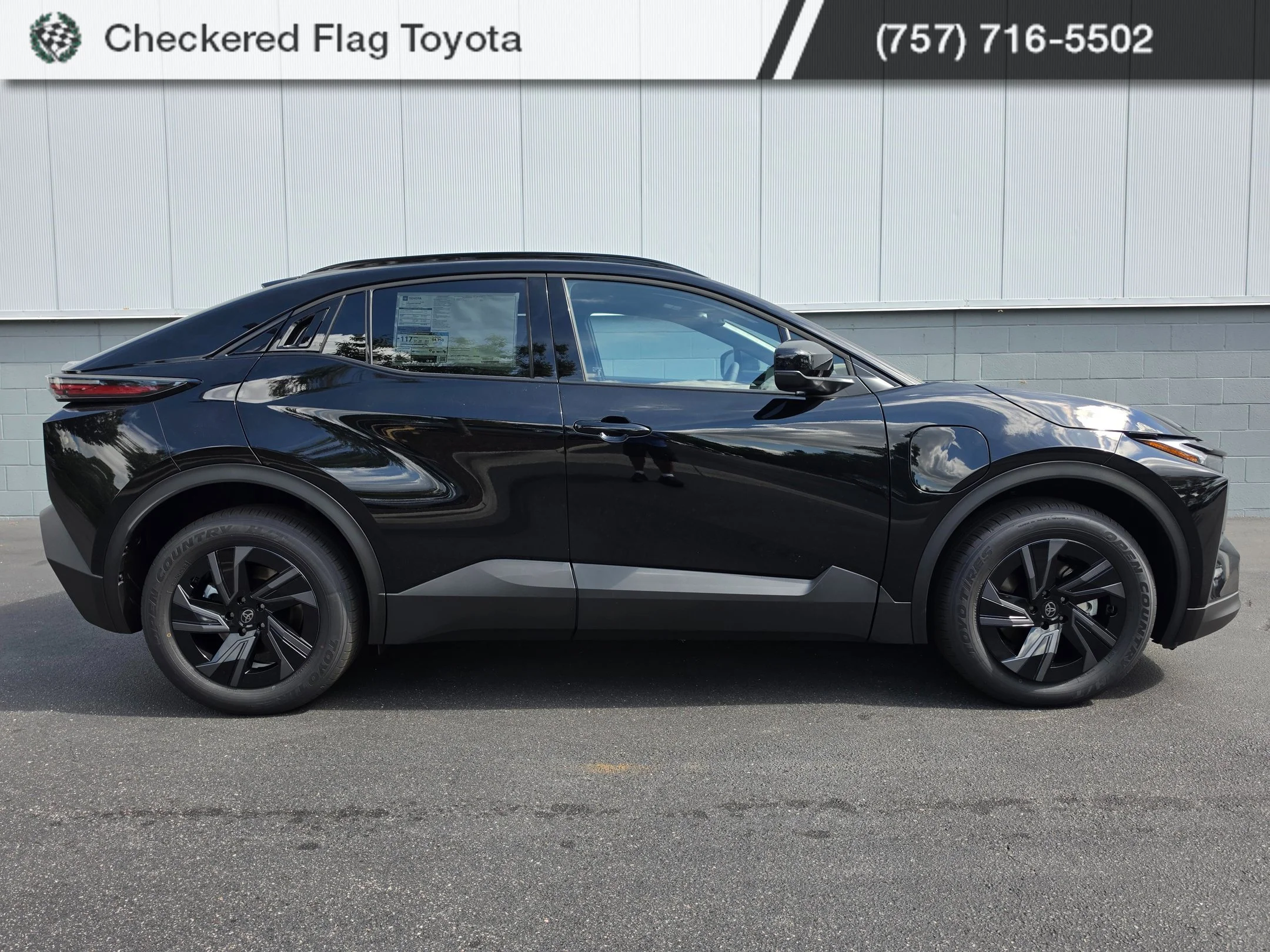 New 2026 Midnight Black Metallic Toyota SE image 2