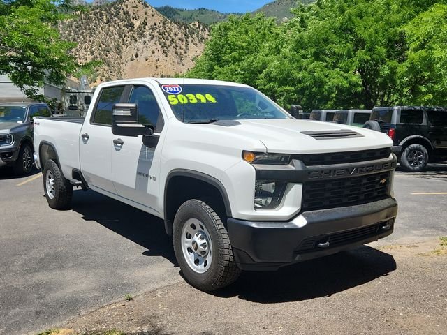 Used 2022 White Chevrolet Work Truck image 1