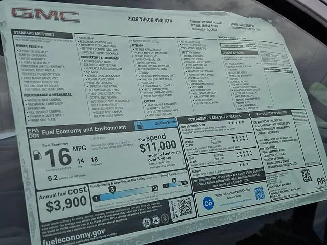 New 2026 Sterling Metallic GMC AT4 image 25