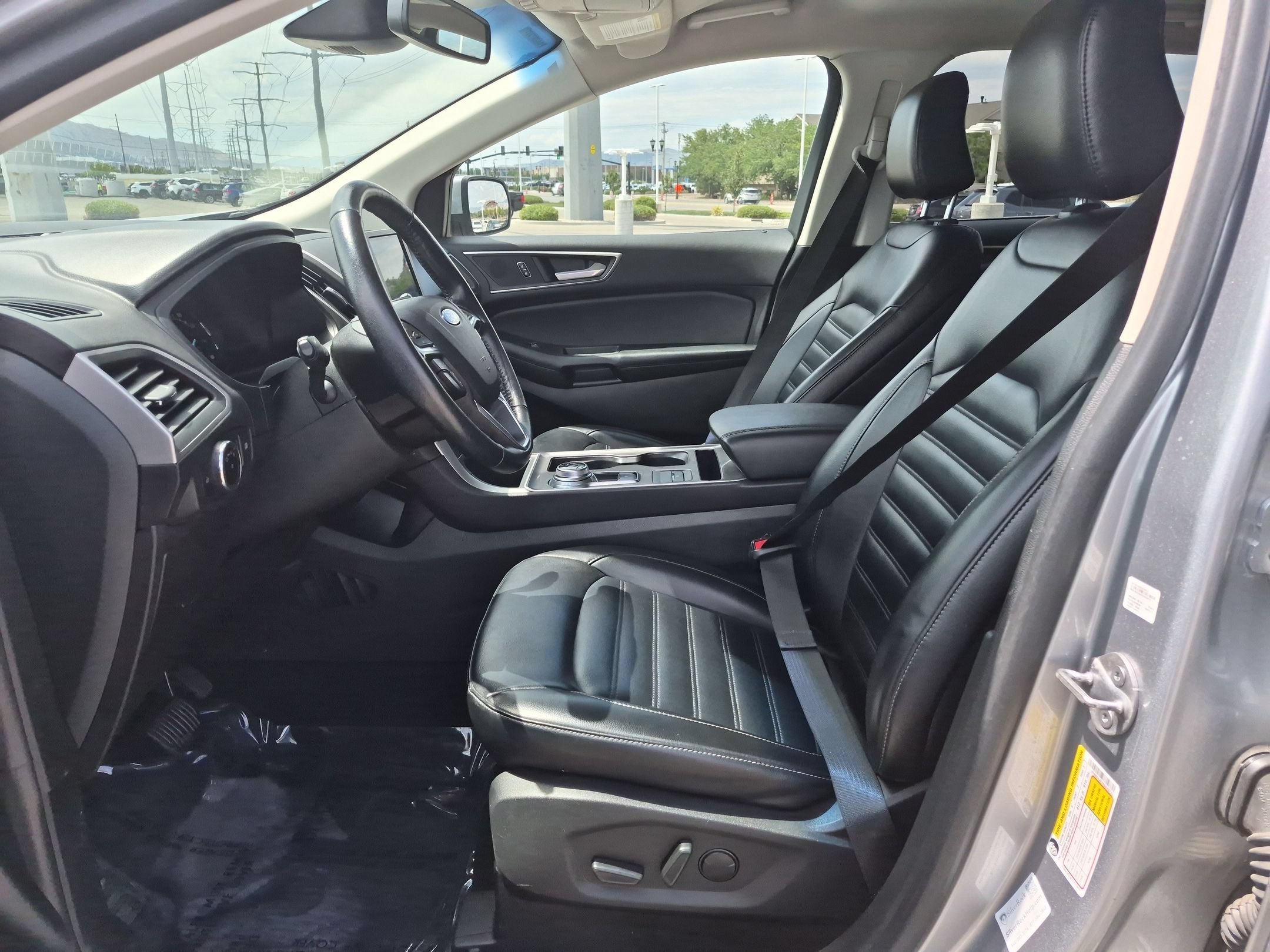 Used 2023 Iconic Silver Metallic Ford SEL image 15