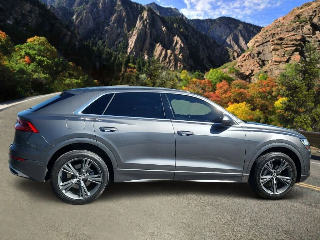 Used 2021 Gray Audi 55 Prestige image 2