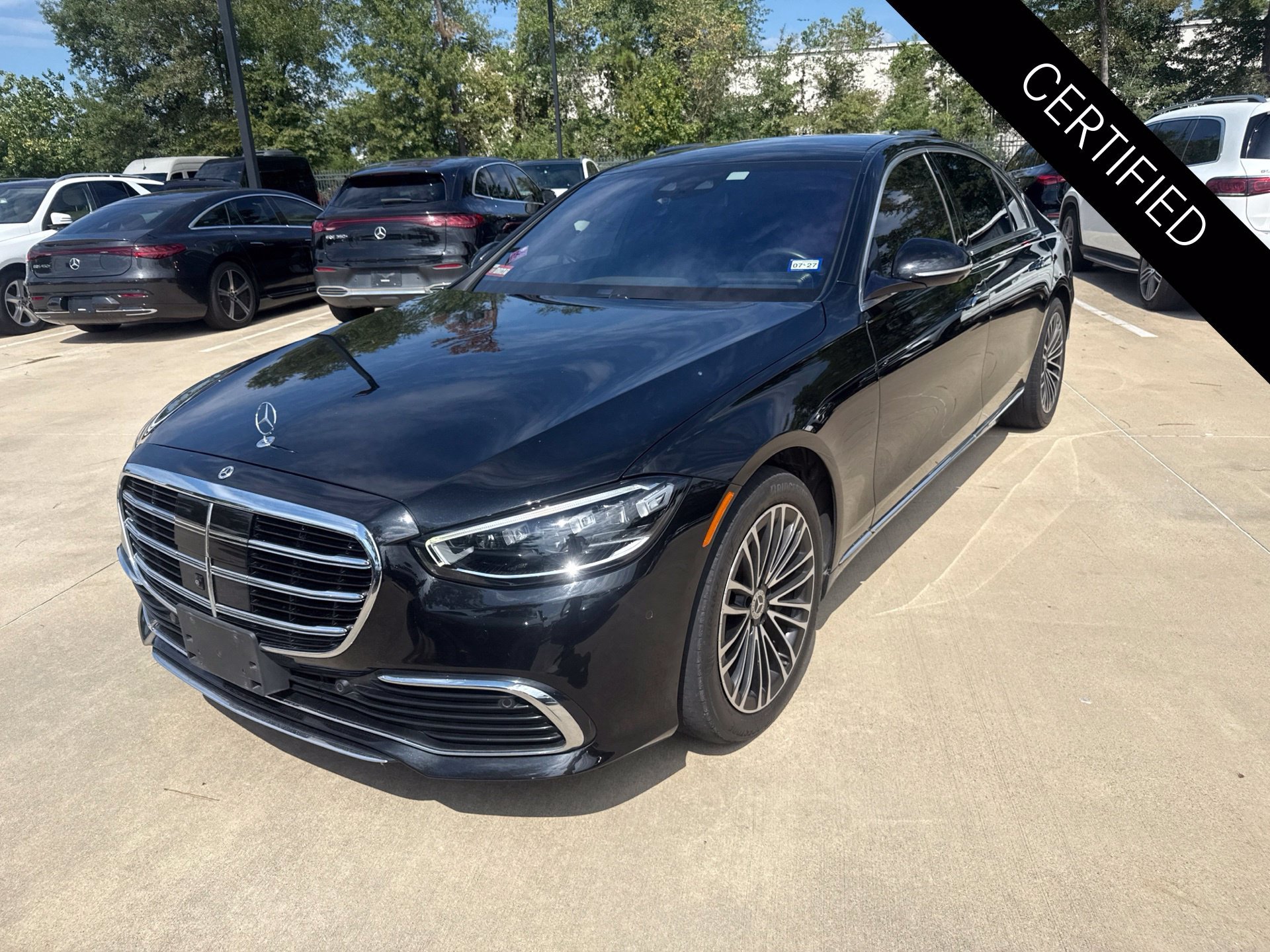 Certified Used 2022 Obsidian Black Metallic Mercedes-Benz S 500 image 8