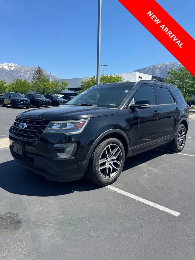 Used 2016 Black Ford Sport image 8