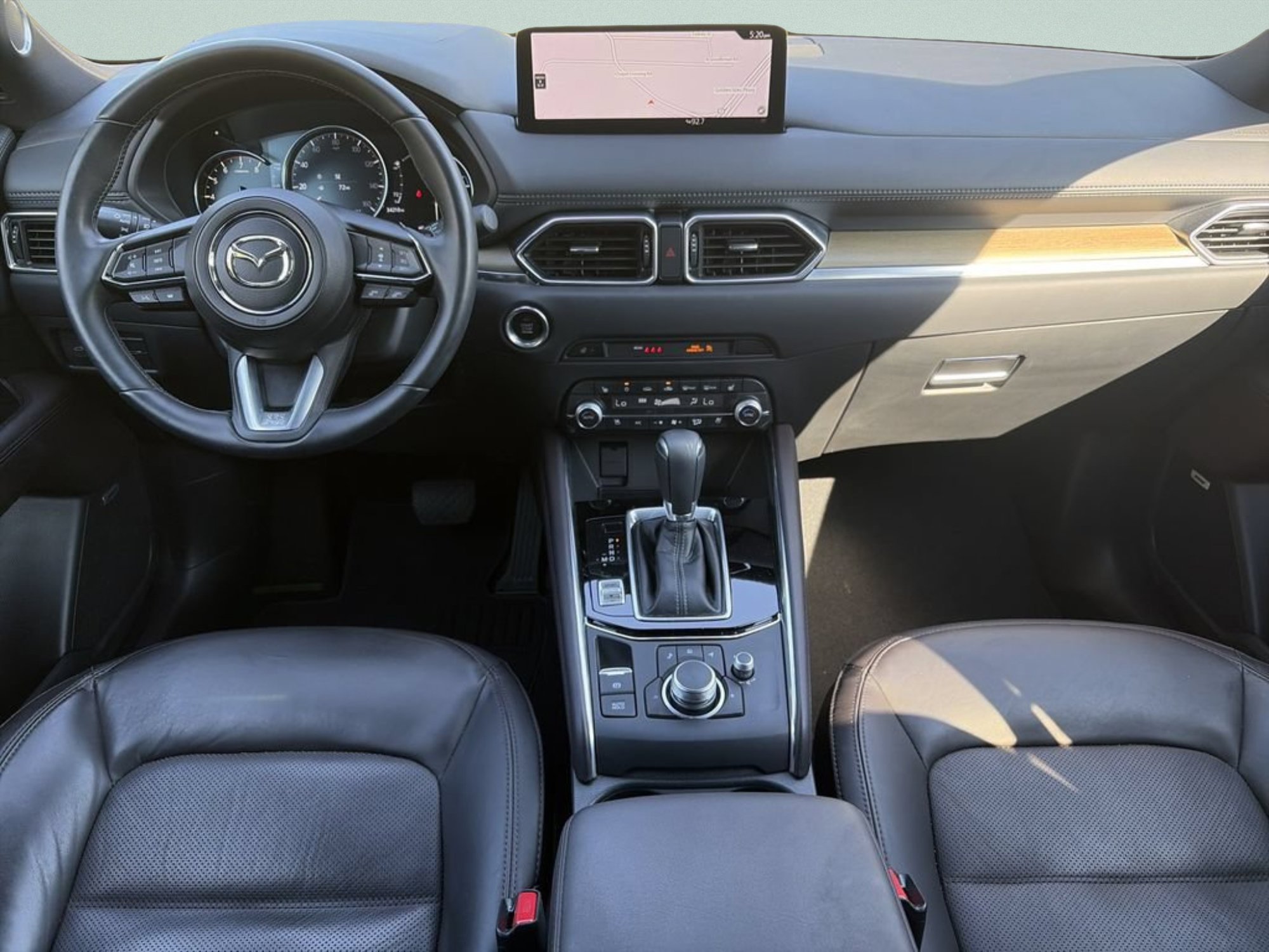 Used 2021 Machine Gray Metallic Mazda Signature image 9