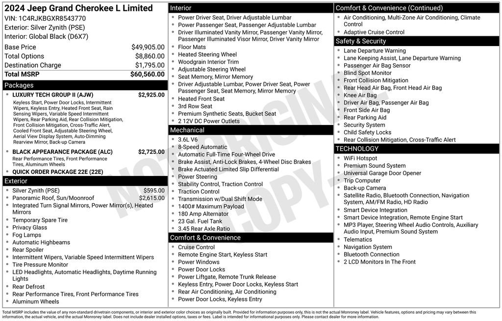 Used 2024 Silver Jeep Limited image 2