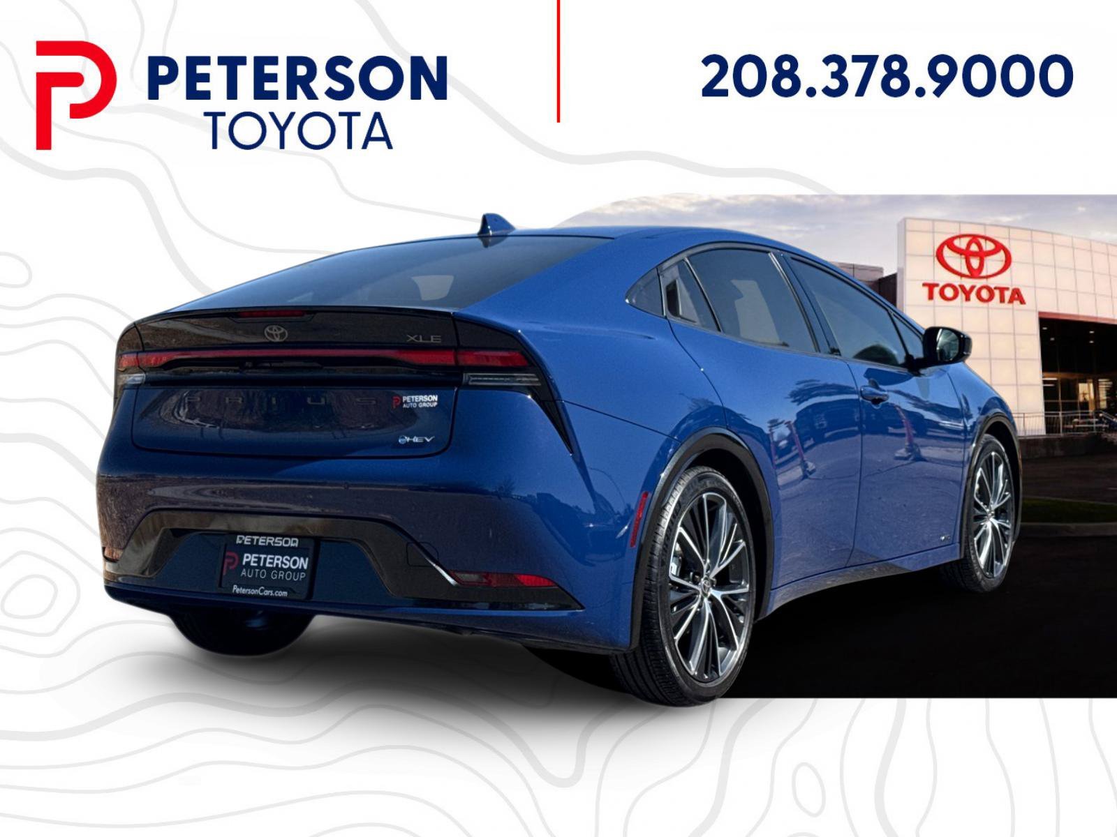 Used 2023 Blue Toyota XLE image 3