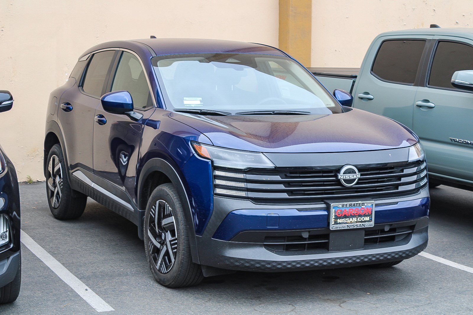 Used 2025 Deep Blue Pearl Nissan SV image 3