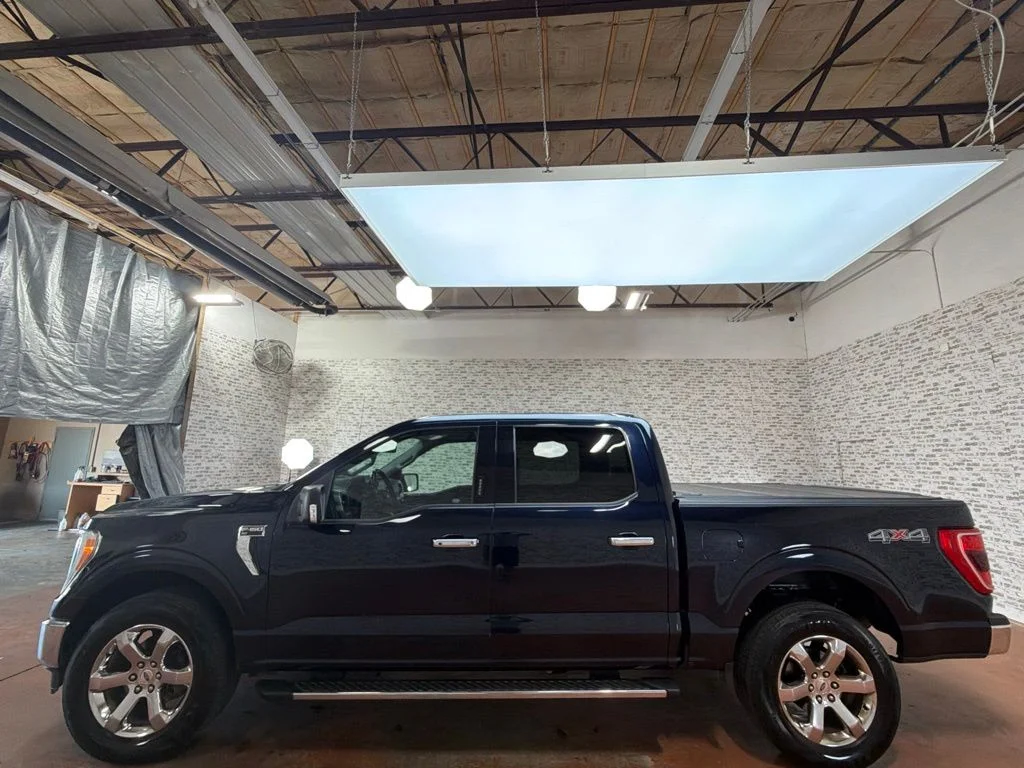 Used 2021 Blue Metallic Ford XLT image 4