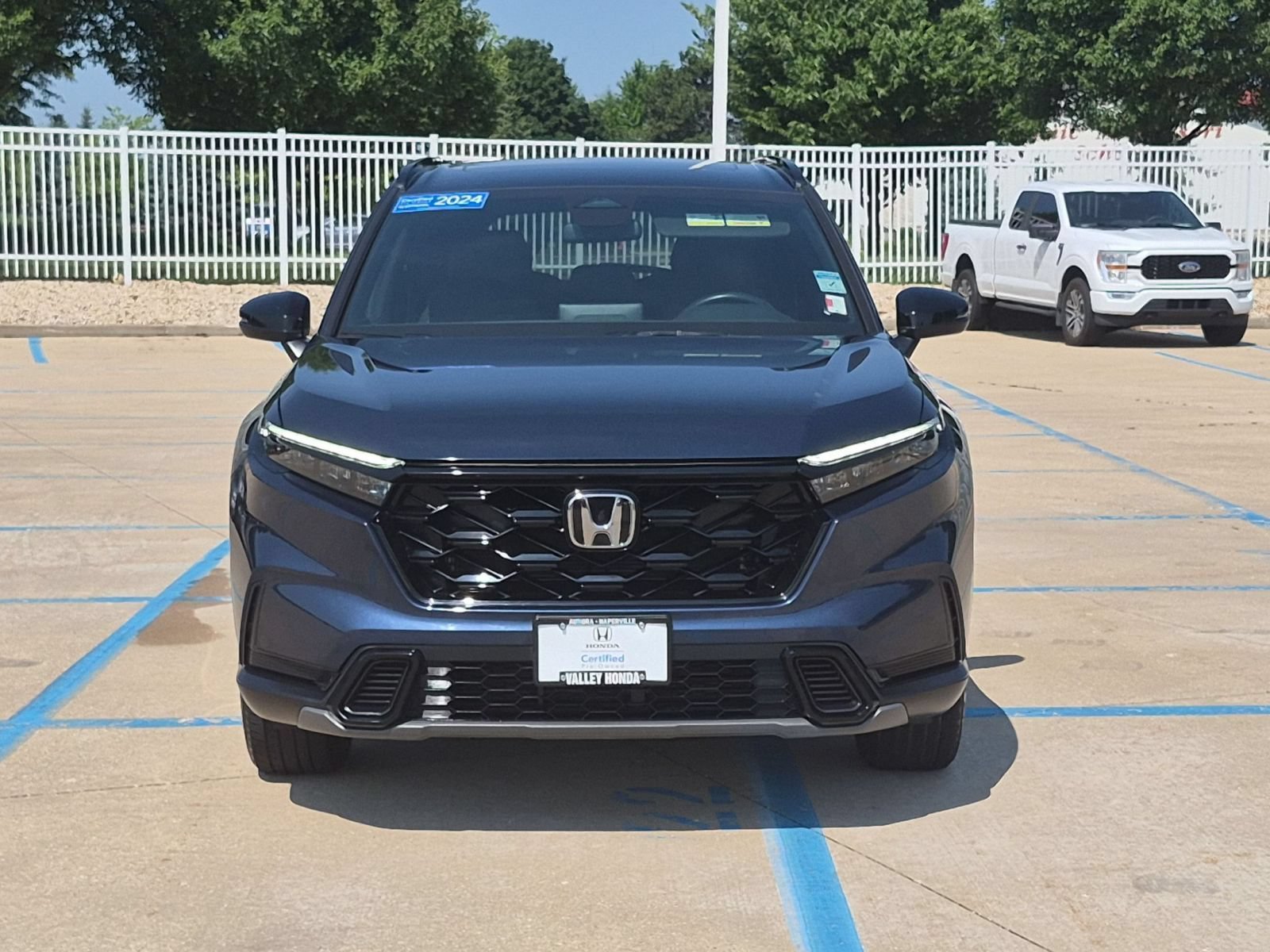 Certified Used 2024 Canyon River Blue Metallic Honda Sport AWD image 4