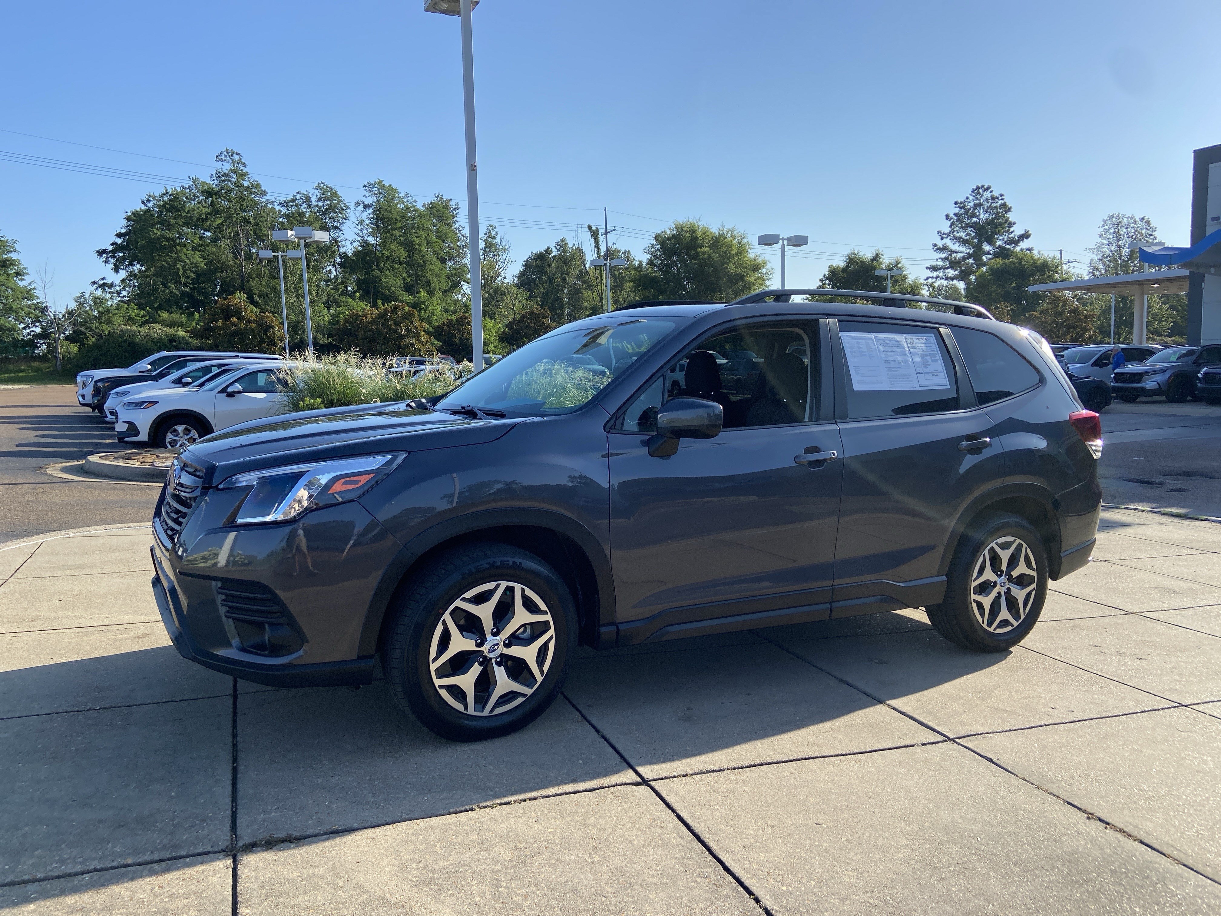 Used 2022 Magnetite Gray Metallic Subaru Premium image 6