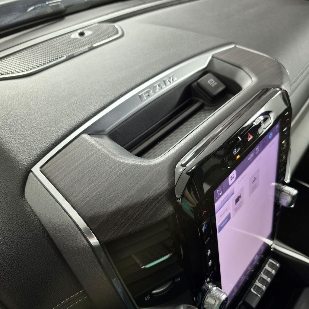 New 2025 Diamond Black Crystal Pearlcoat Ram Laramie image 50