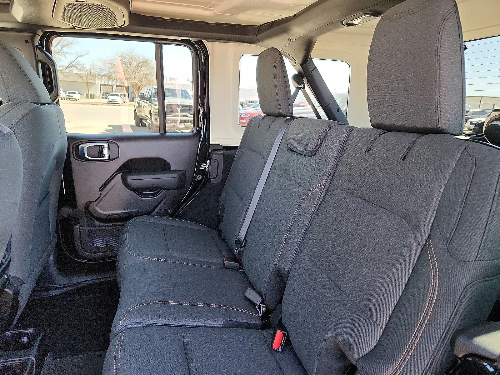New 2026 Black Clear-Coat  Paint Jeep 4-DOOR SPORT S image 9