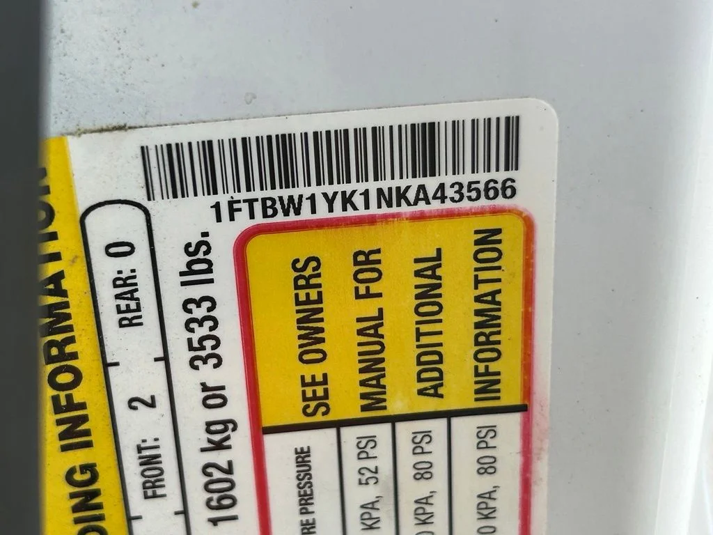 Used 2022 Oxford White Ford Base image 41