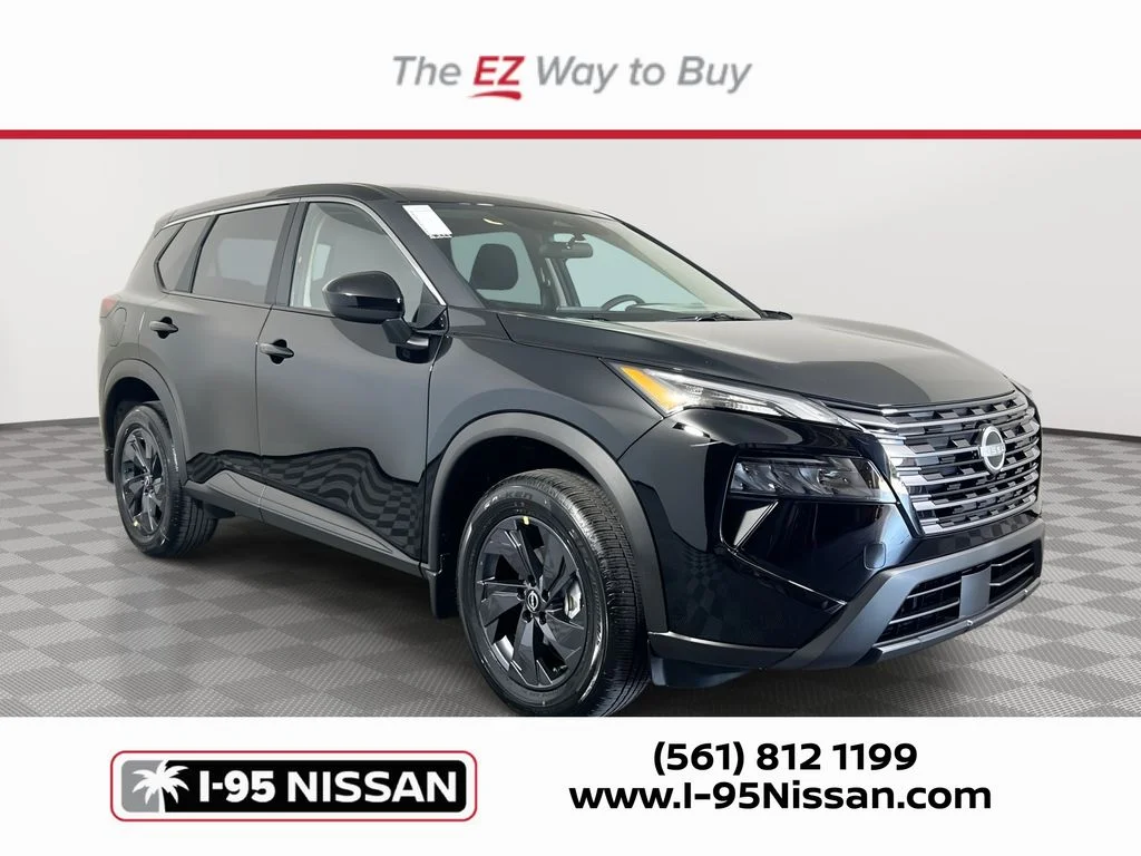 New 2026 Super Black Nissan SV image 1