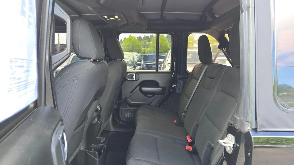 Used 2022 Black Clearcoat Jeep Unlimited Willys image 16