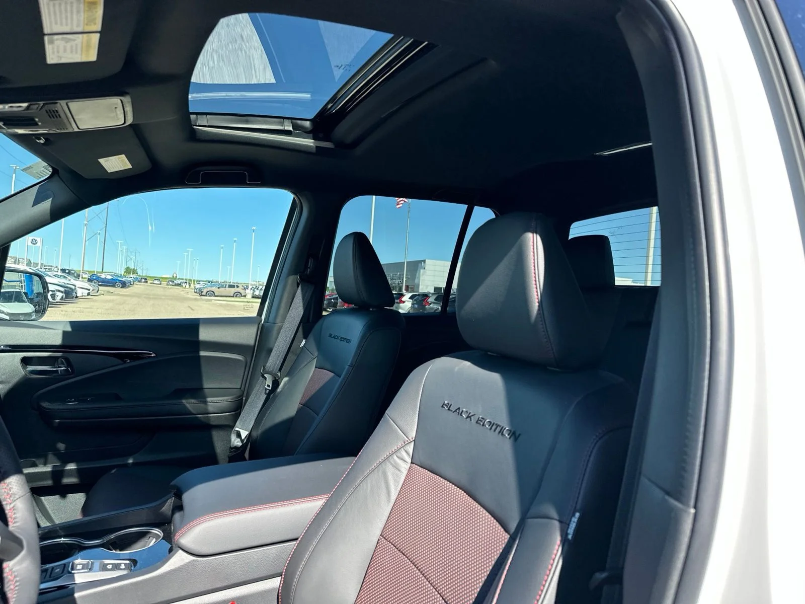 New 2026 Platinum White Pearl Honda Black Edition image 11