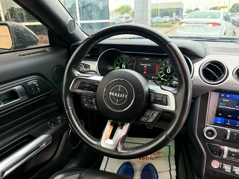 Used 2019 Dark Highland Green Metallic Ford Bullitt image 14