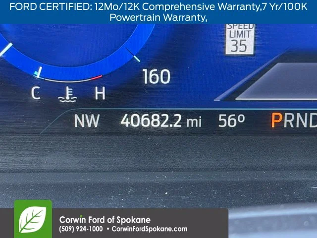 Certified Used 2022 Rapid Red Metallic Tinted Clearcoat Ford Platinum image 5