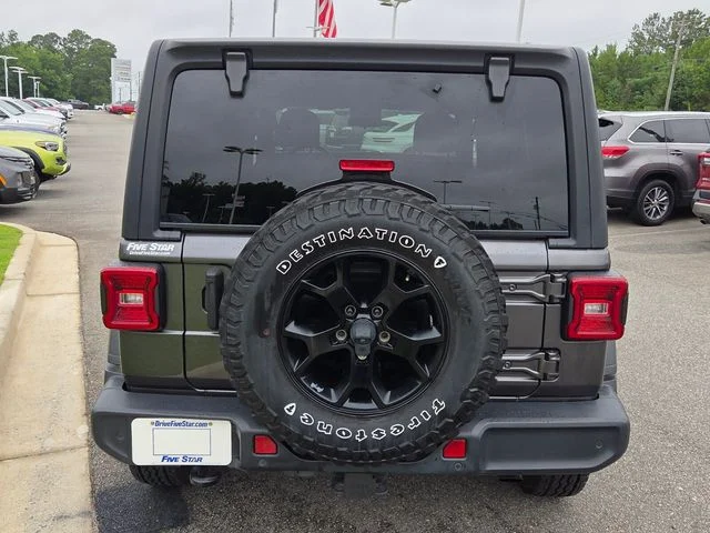 Used 2020 Gray Jeep Unlimited Sport image 11