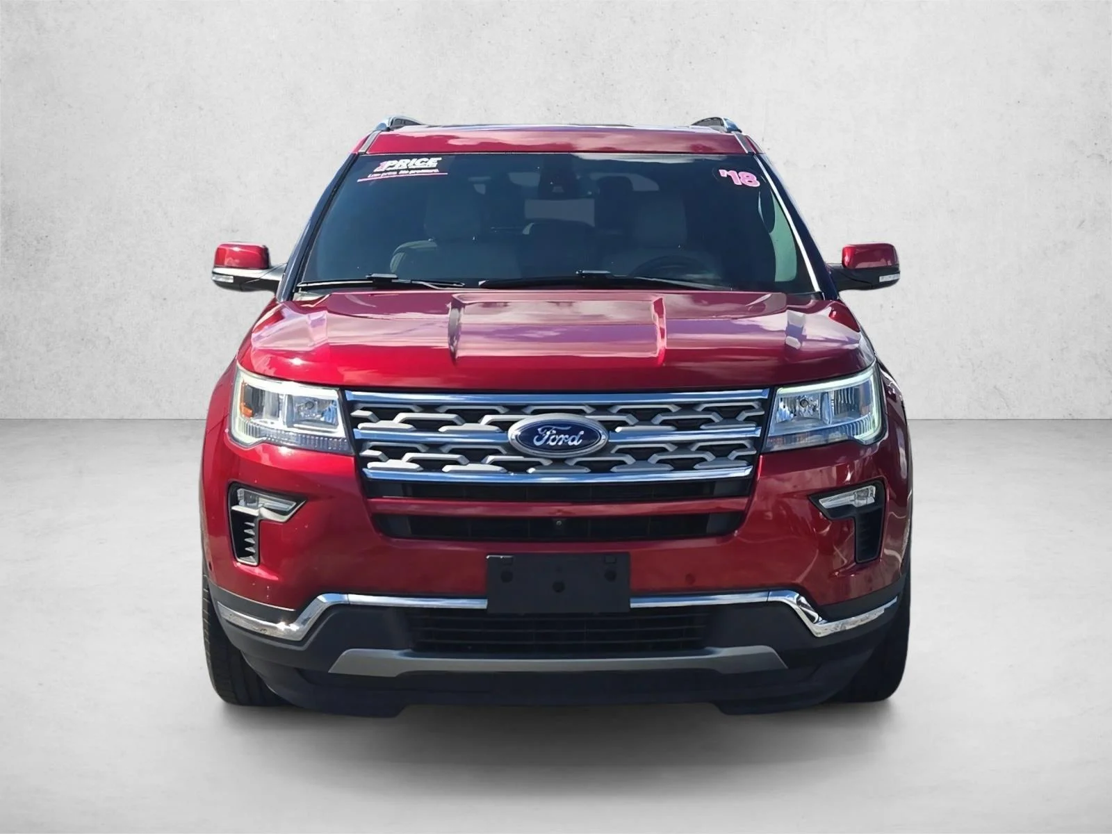 Used 2018 Ruby Red Metallic Tinted Clearcoat Ford Limited image 2