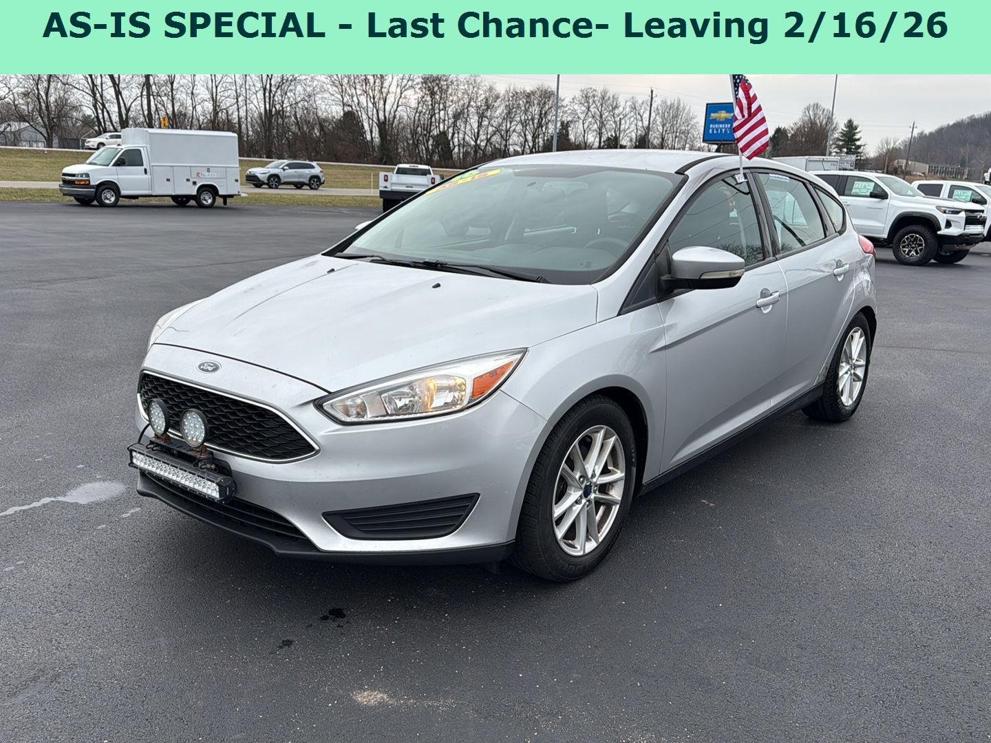 Used 2016 Ford Focus SE with VIN 1FADP3K28GL290984 for sale in Corydon, IN