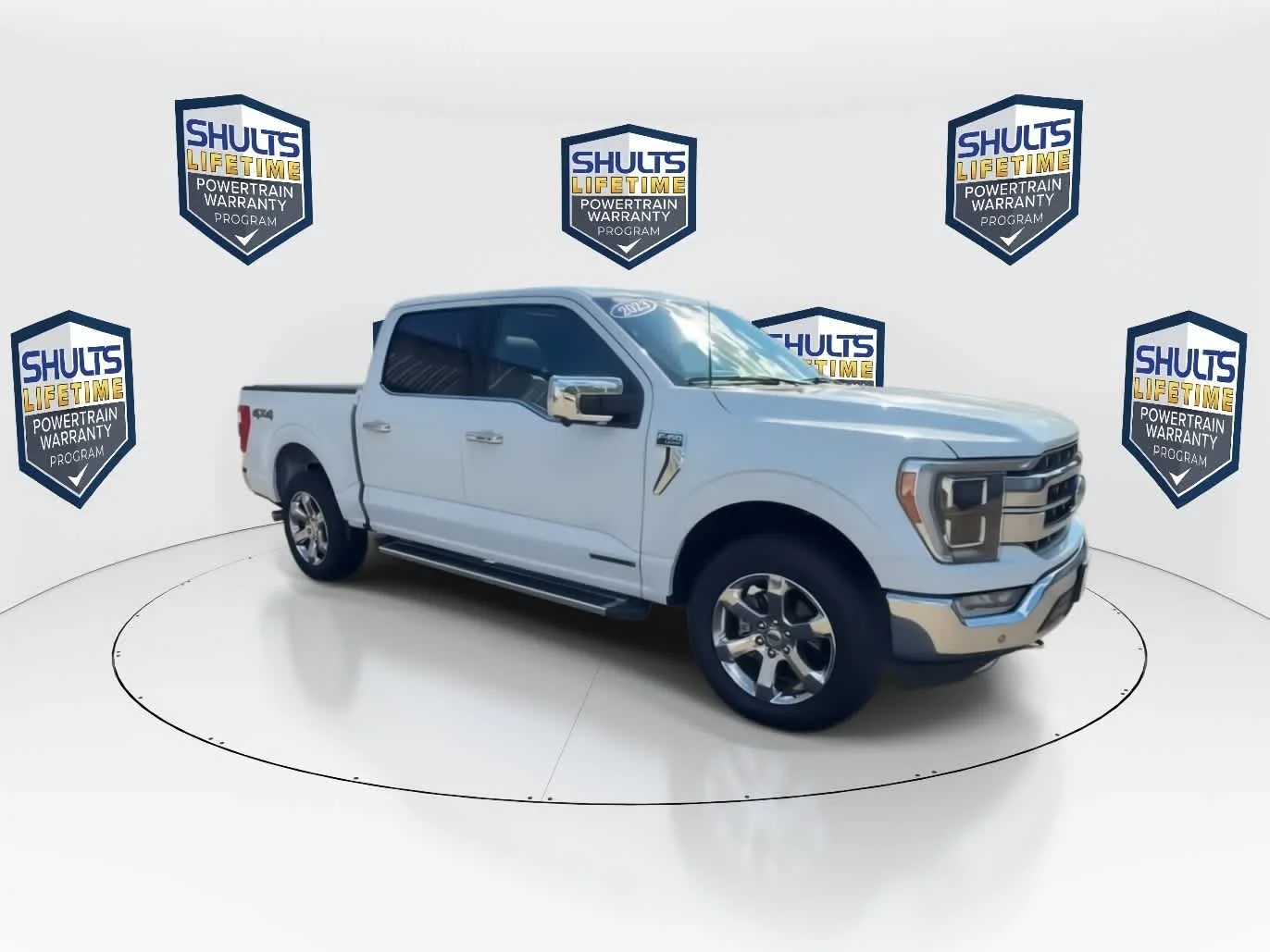 Used 2023 Oxford White Ford LARIAT image 2