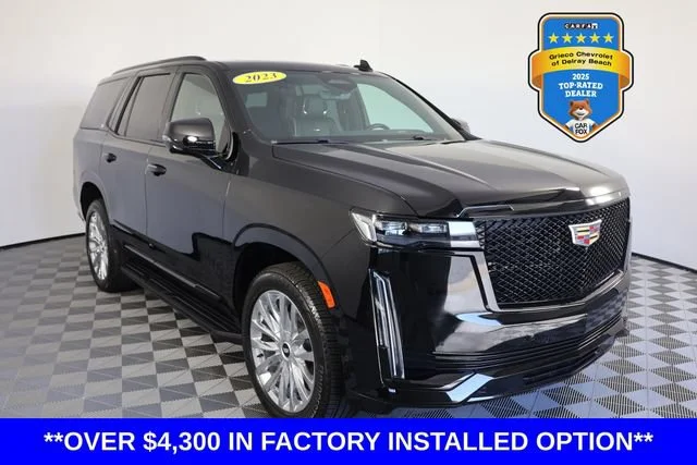 Used 2023 Black Raven Cadillac Sport image 1