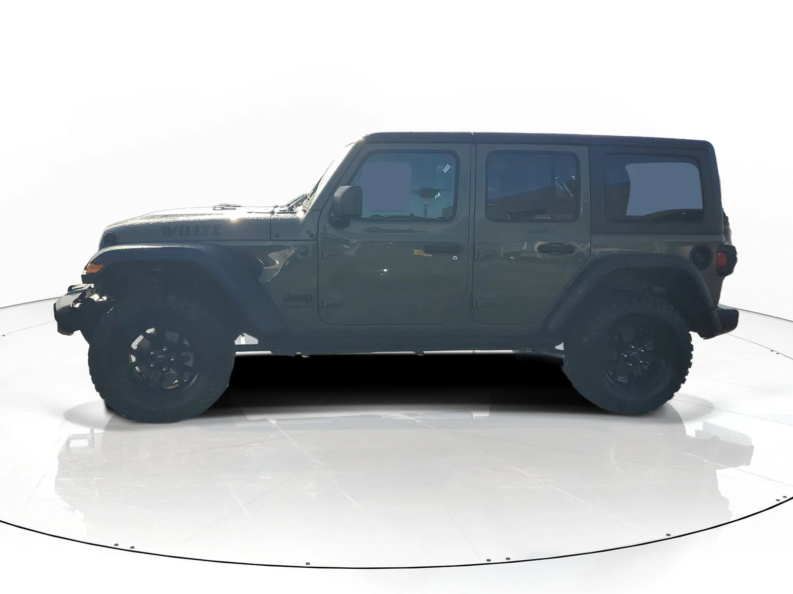 Certified Used 2025 Green Jeep Willys image 7