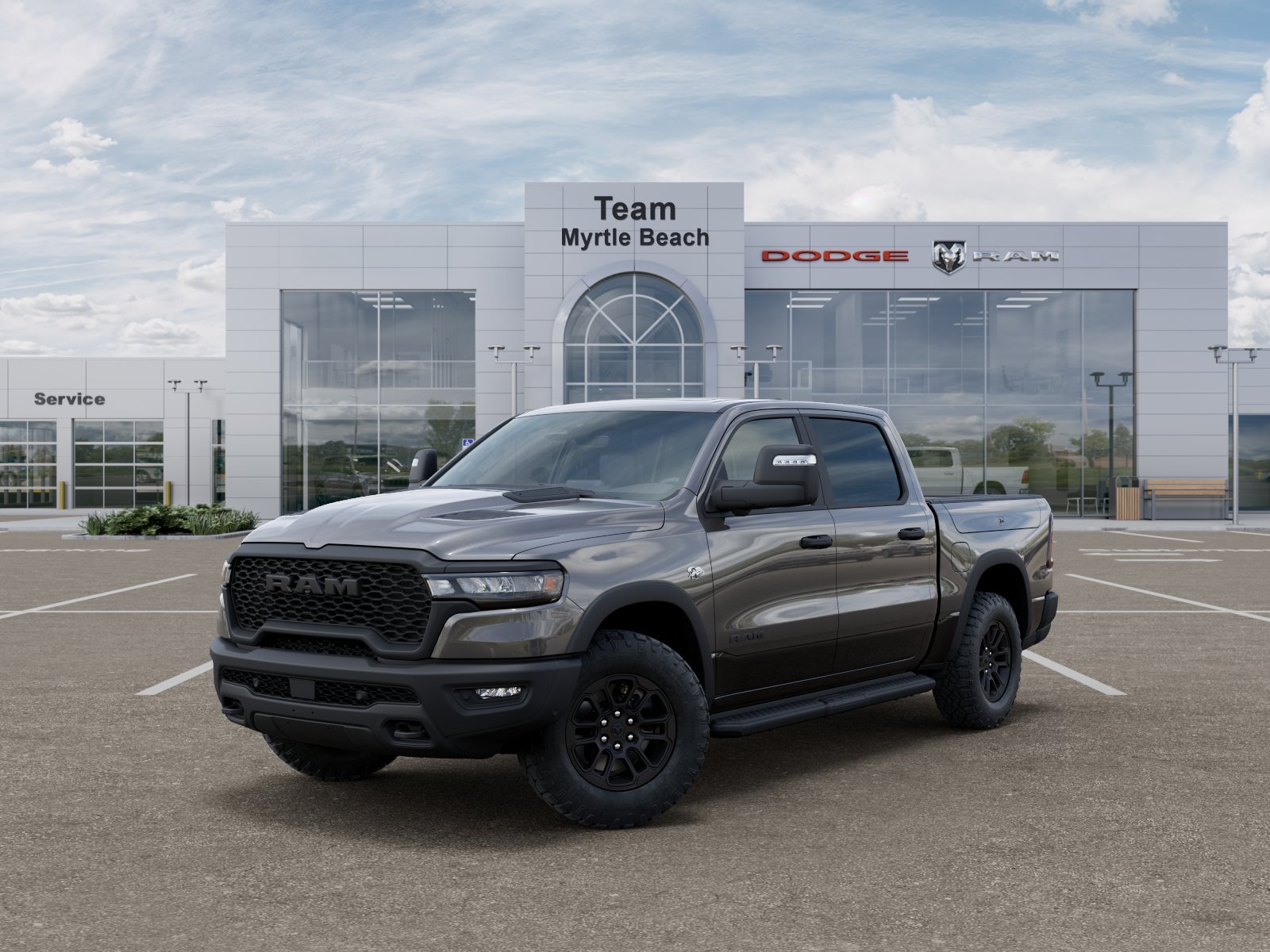 New 2026 Granite Crystal Metallic Clear-Coat Exterior Paint RAM Rebel image 28