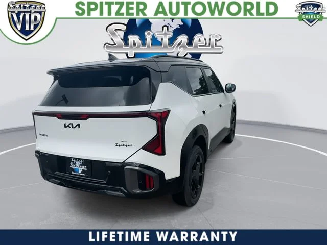 New 2027 Snow White Pearl / Black Roof Kia X-Line image 8