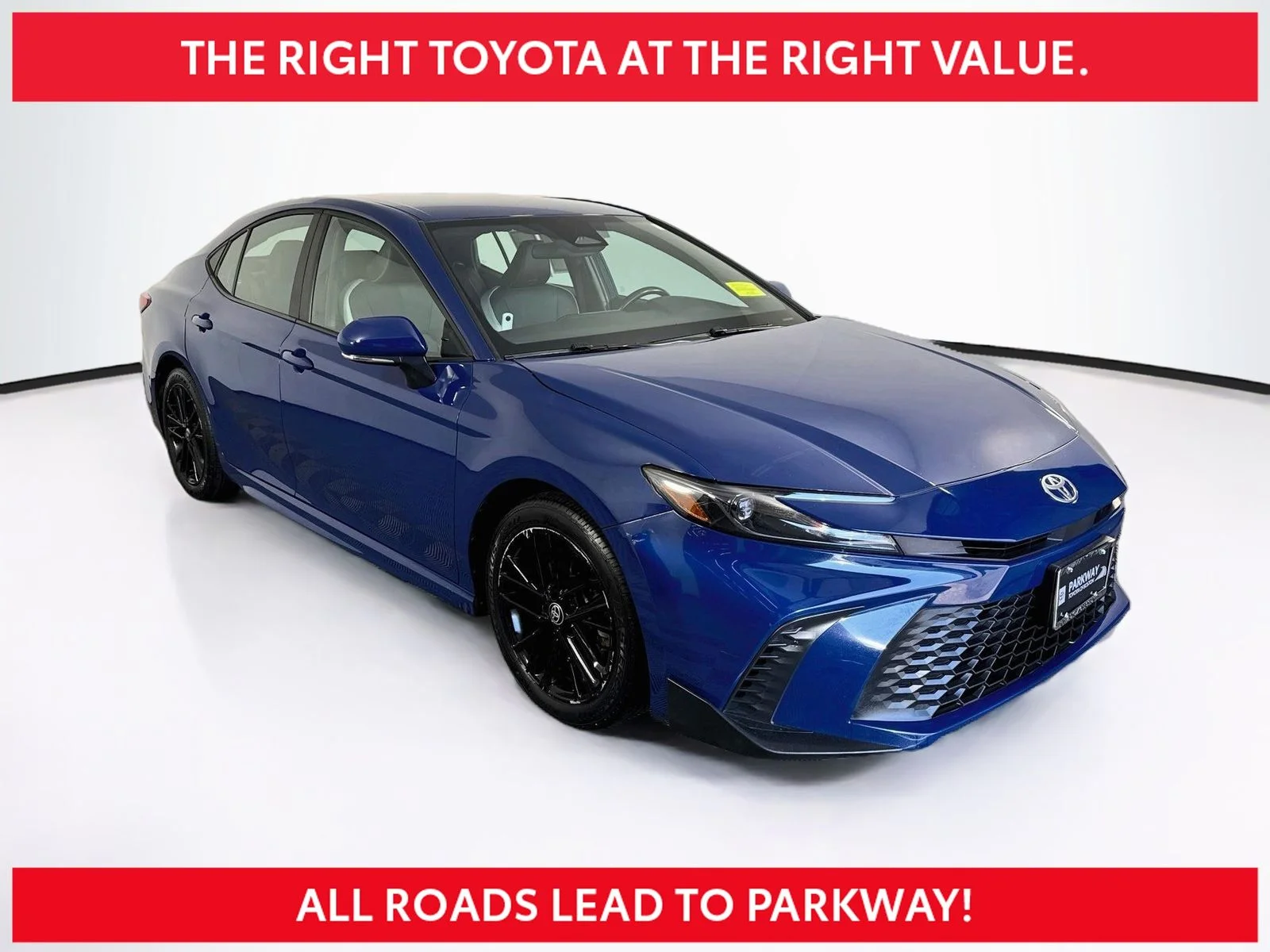 Used 2025 Blue Toyota SE image 1