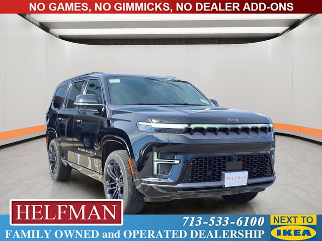 New 2026 Jeep Grand Wagoneer Summit Obsidian