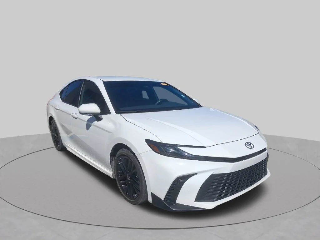 Used 2025 White Toyota SE image 3