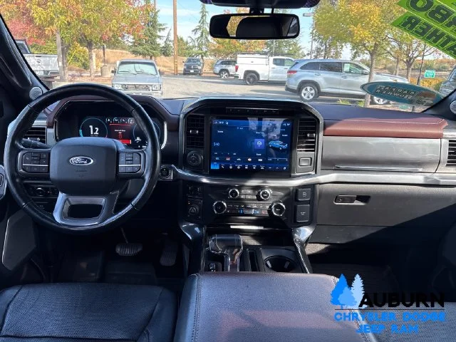 Used 2022 Gray Ford Lariat image 12