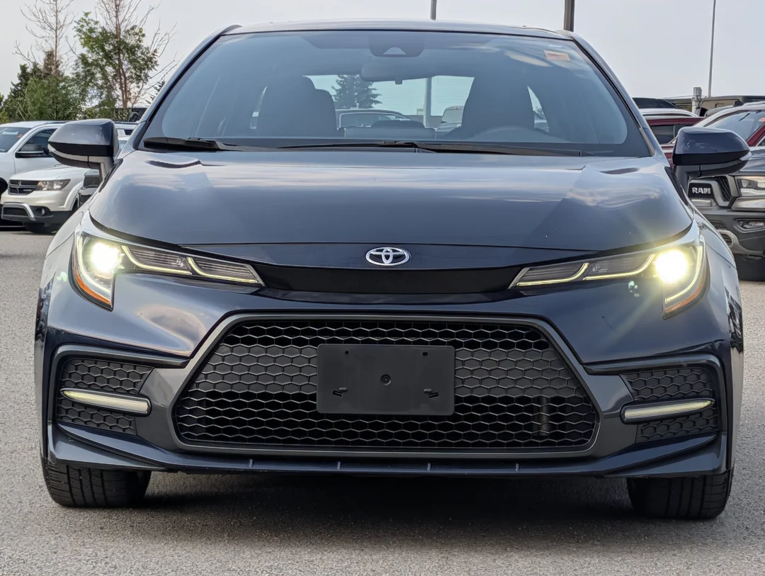 Used 2022 Blue Toyota SE - - 2.0L 4-Cyl - CVT Auto - Hatchback - Power Group & More! image 3